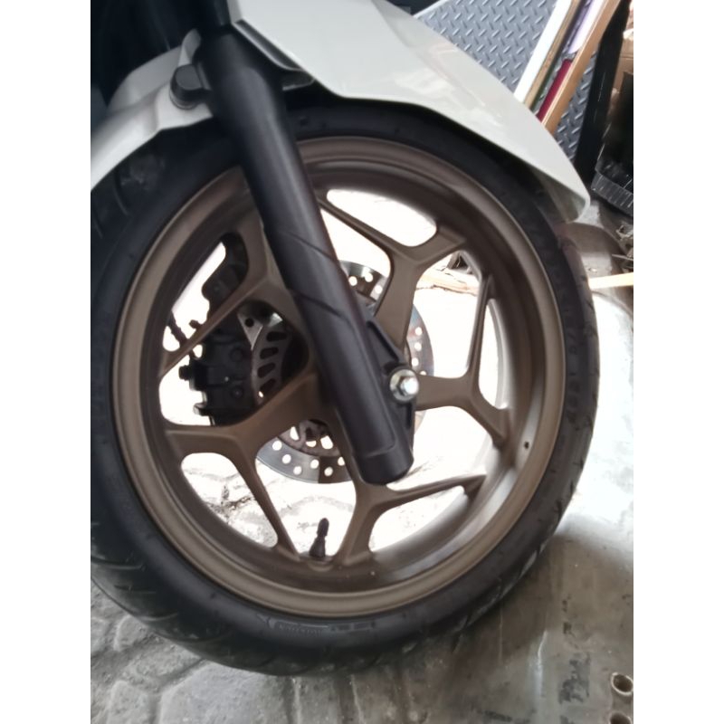 Cat coklat metalik doff velk PCX ABS,cat motor,mobil,dll