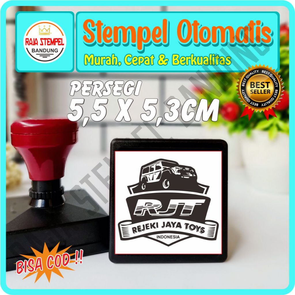 

STEMPEL FLASH PERSEGI UK 5,5X5,3CM, STAMPEL LOGO USAHA, STEMPLE ONLINE SHOP, STAMPLE PERUSAHAAN