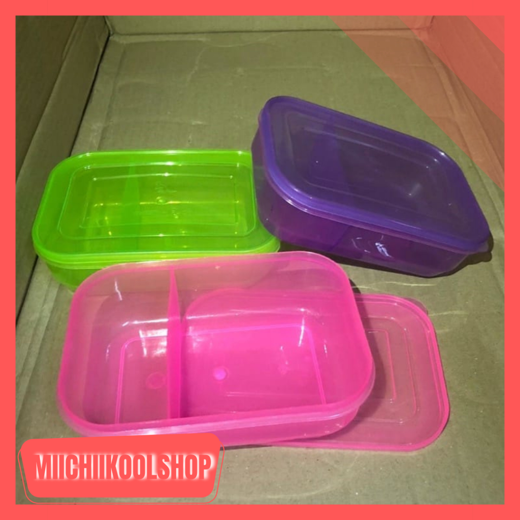 [1 LUSIN] SOUVENIR NATAL / SOUVENIR ULANG TAHUN ANAK Tempat Kotak Makan VIO Bekal Nasi Sayur Anak Se