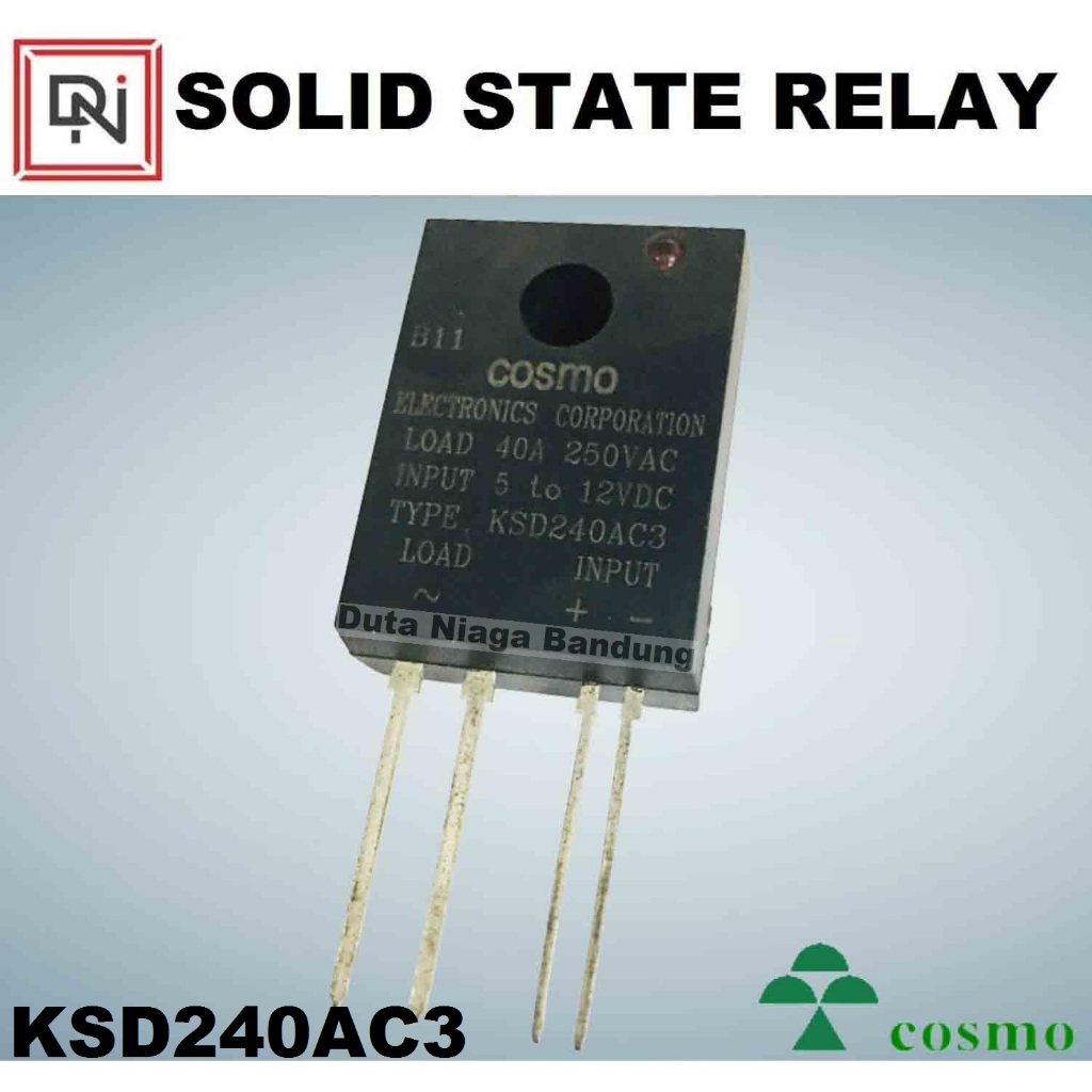 Solid State Relay KSD240AC3 ssr COSMO KSD 240AC3