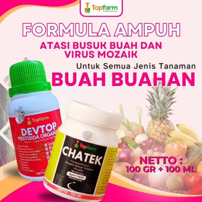 Pestisida Topfarm / Obat Hama Tanaman Daun Dan Buah / Obat Hama Buah Buahan / Obat Hama Semut Tanama