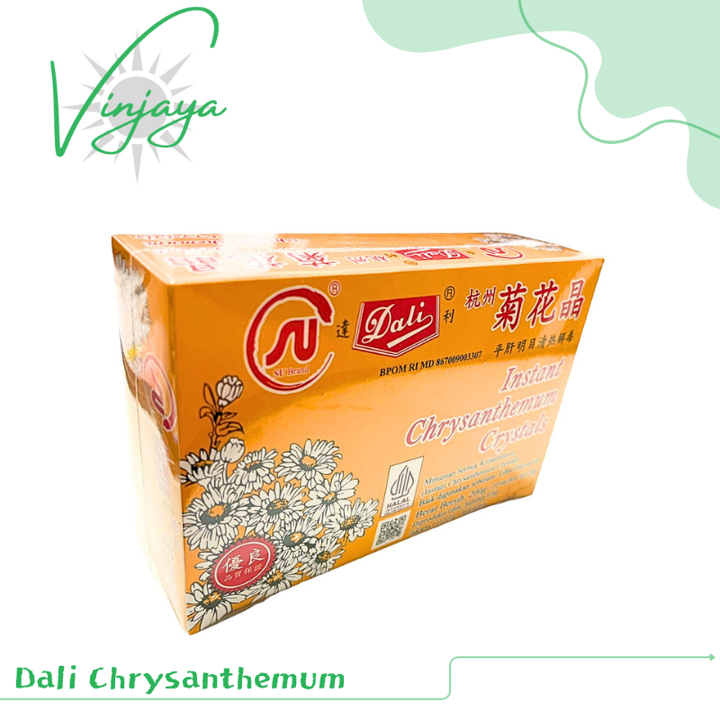 

Teh bunga kembang krisan isi 10 / Dali fragrant chrysantemum tea instant & honey