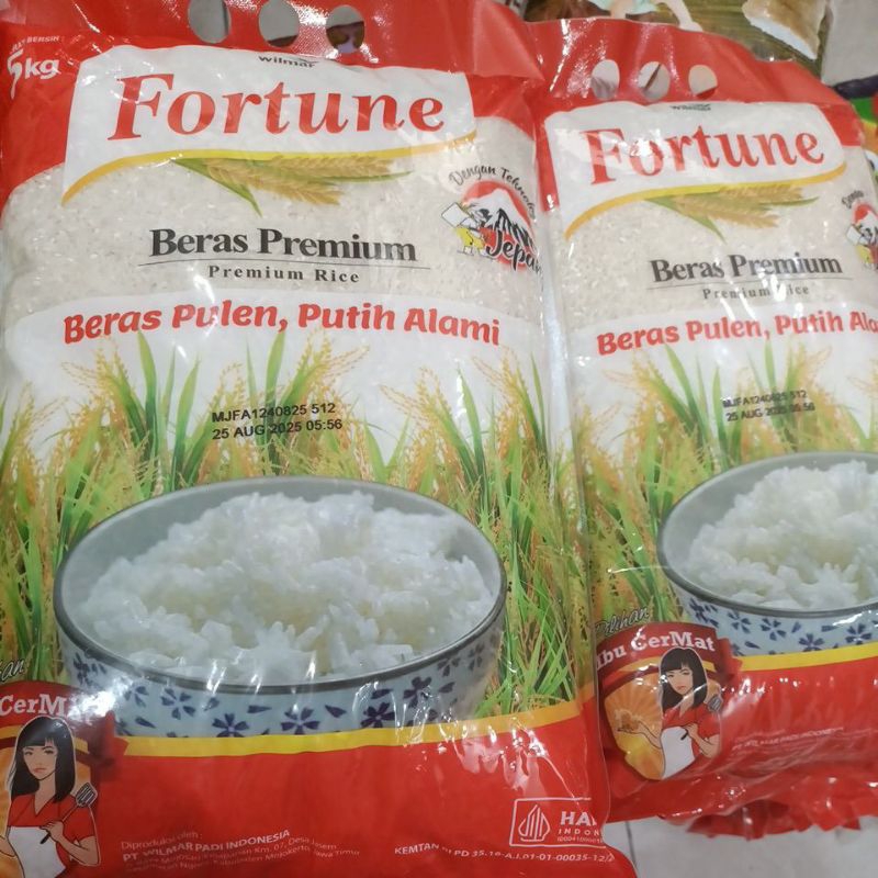 

Beras Fortune 5Kg