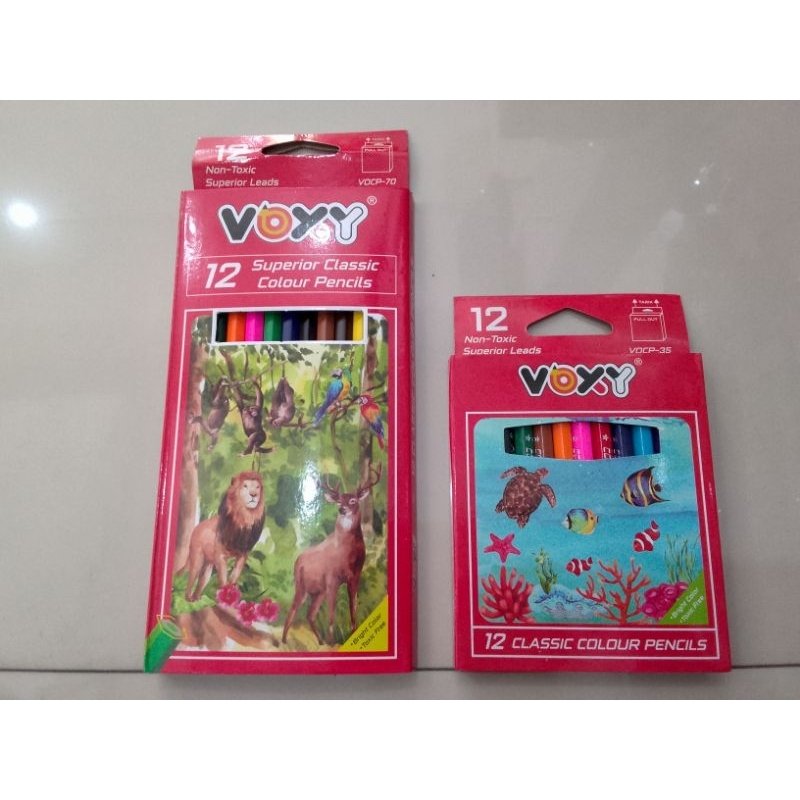 

PENSIL WARNA VOXY 12 WARNA PANJANG & PENDEK
