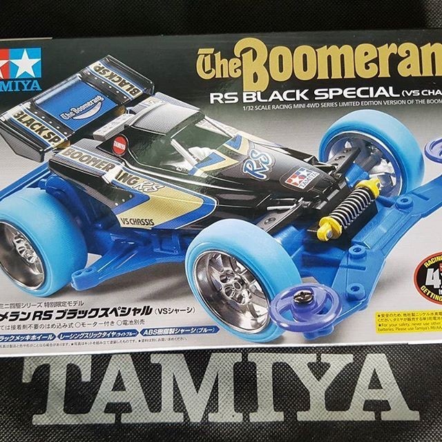 TAMIYA 95003 THE BOOMERANG RS BLACK SPECIAL