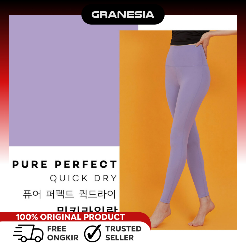 (Granesia) Legging Yoga Celana Fitness Cewe STL Pure Perfect Legging|Celana Olahraga Yoga|Legging ST