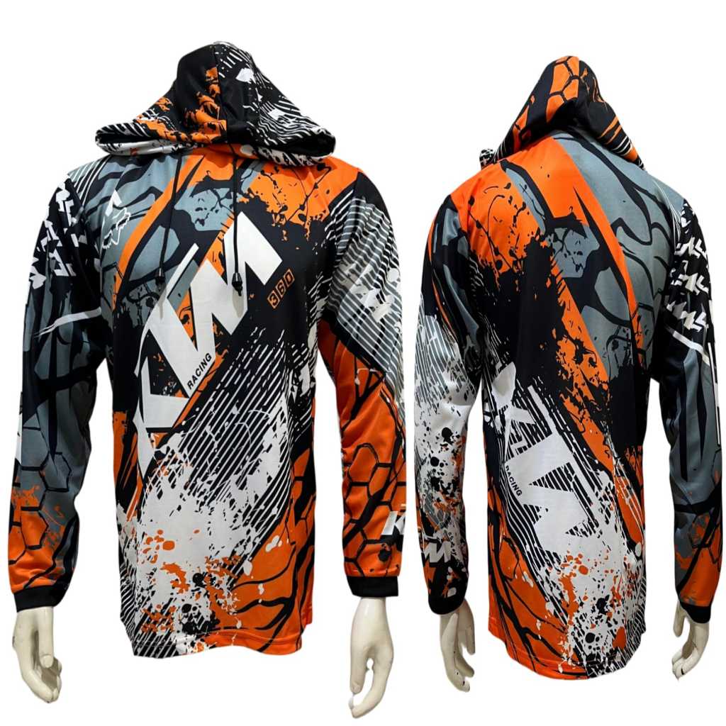 KAOS JERSEY SEPEDA BERTOPI HOODIE TERMURAH