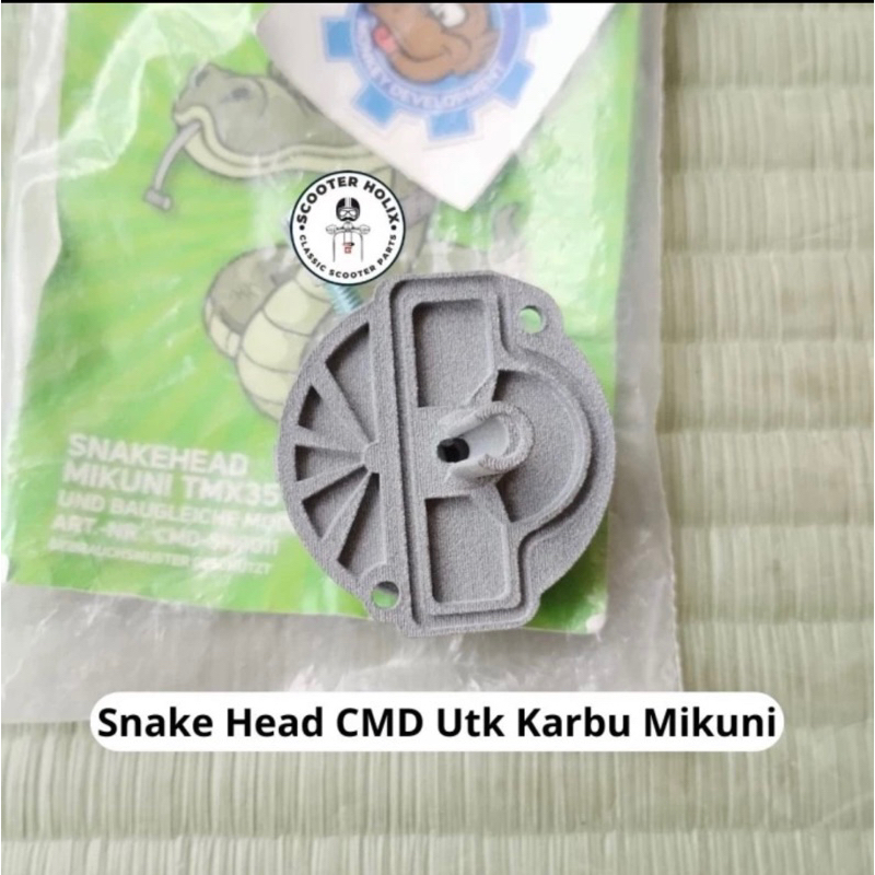 Snake head CMD utk karbu Mikuni 30-32-35