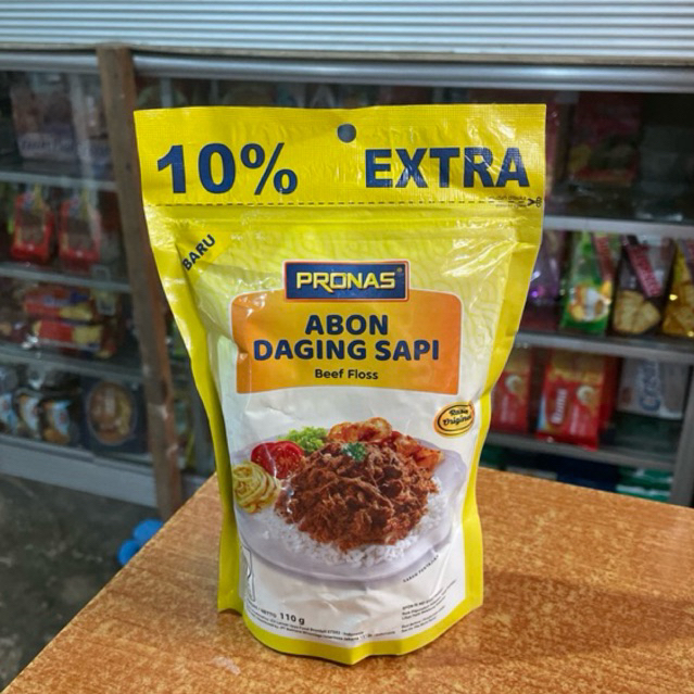 

1 BKS PRONAS ABON DAGING SAPI 110gr