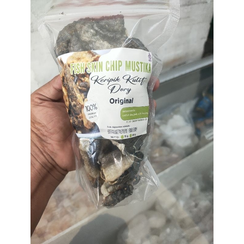 

Kripik Kulit Ikan / Fish Skin Chip Mustika