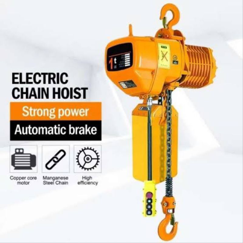 Electric hoist . Katrol elektrik 3 ton . Electric chain hoist 3 ton