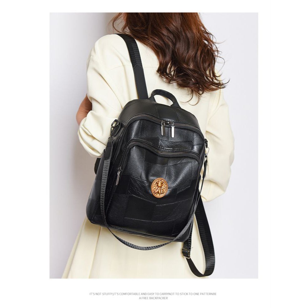 Savo Bag Tas Jinjing Wanita Ukuran Besar 31x27 PU Leather Muat Banyak Barang Cocok untuk Kerja Kulia