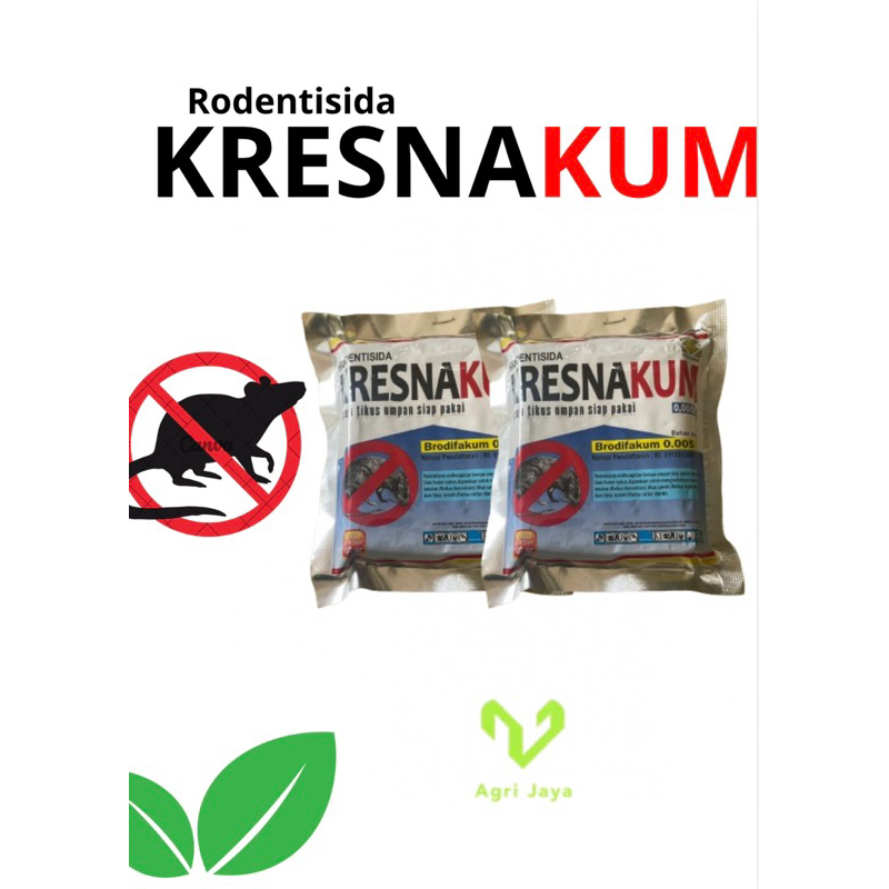 RODENTISIDA racun tikus krisnakum 100 gr