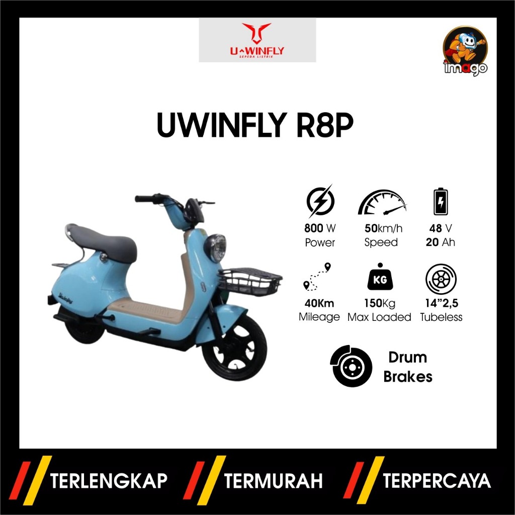 SEPEDA LISTRIK UWINFLY R8P