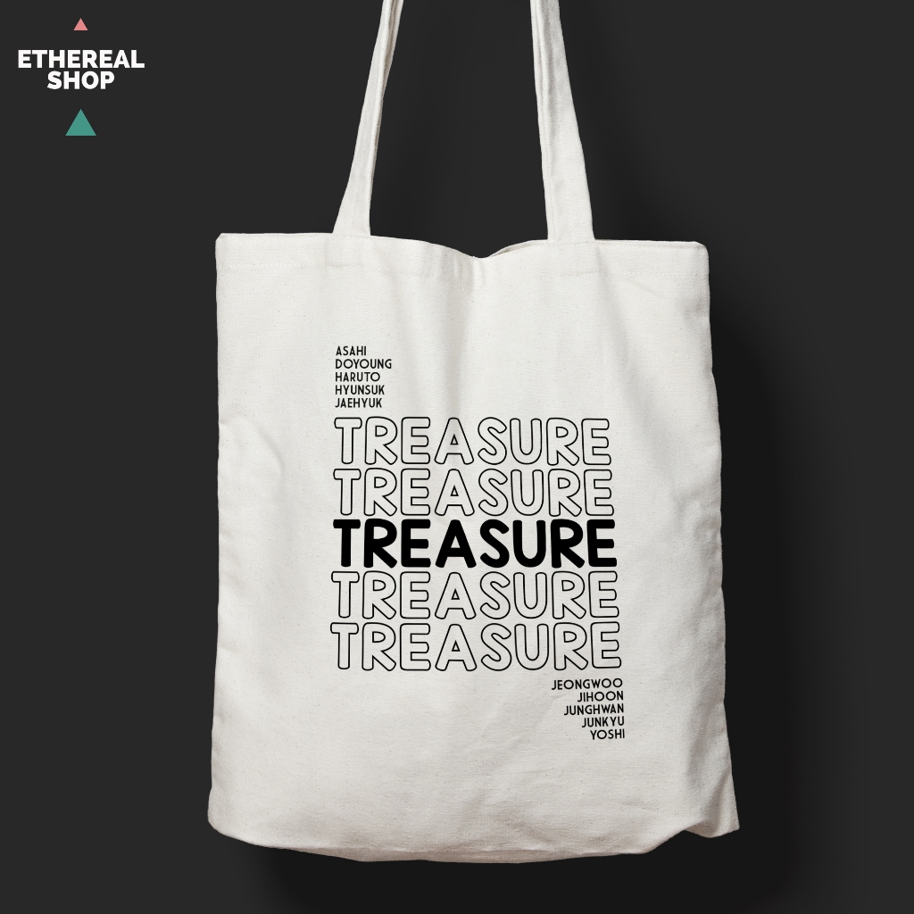 TOTEBAG TREASURE TAS KANVAS TREASURE