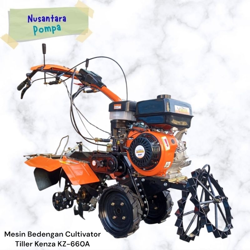 Mesin Bedengan Cultivator Tiller Kenza KZ-660A