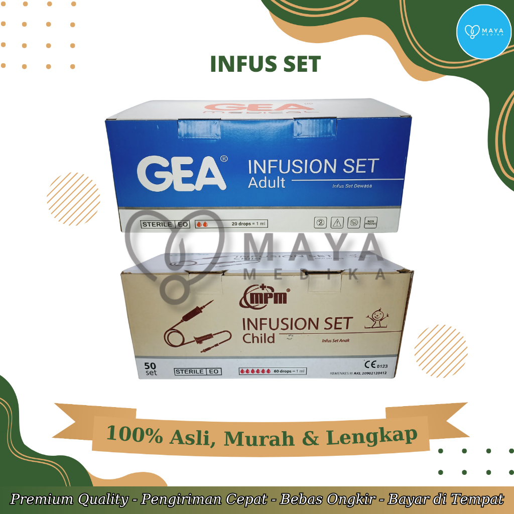 Infus Set (1 Box Isi 50)