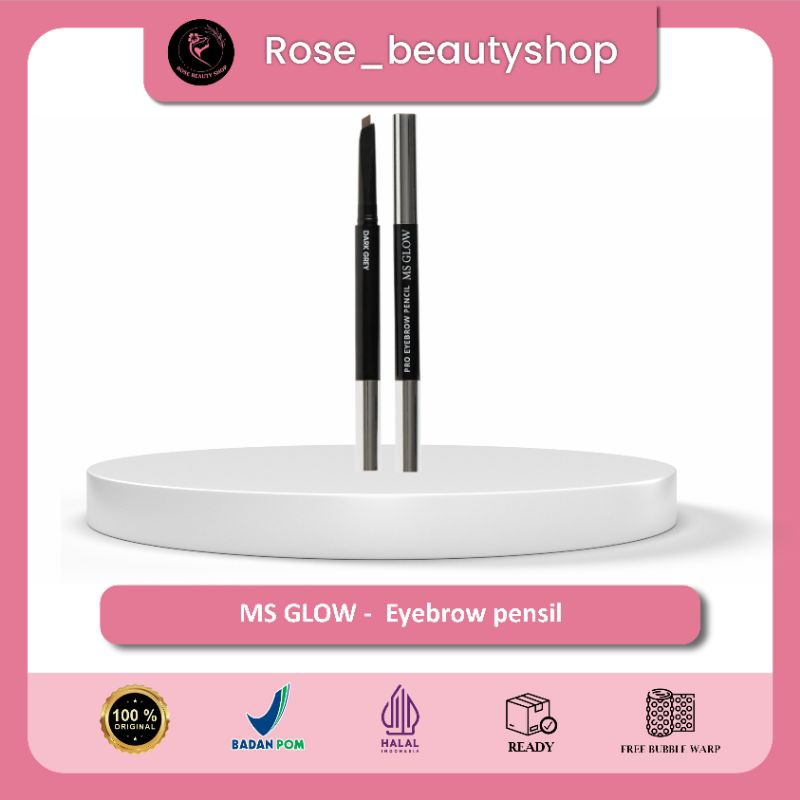 MS GLOW  EYE SERIES - EYELASH BROW BOSSTER SERUM - PRO EYEBROW PENSIL MS GLOW - AYELINER - Ready All