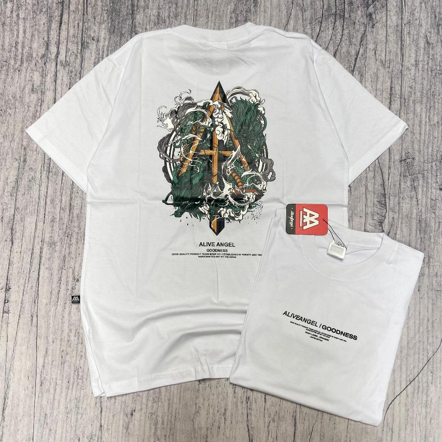 KAOS DISTRO STREETWAER ORIGINAL PRIA DEWASA PUTIH LENGAN PENDEK / T-SHIRT CLOTHING LOCAL BANDUNG FUL