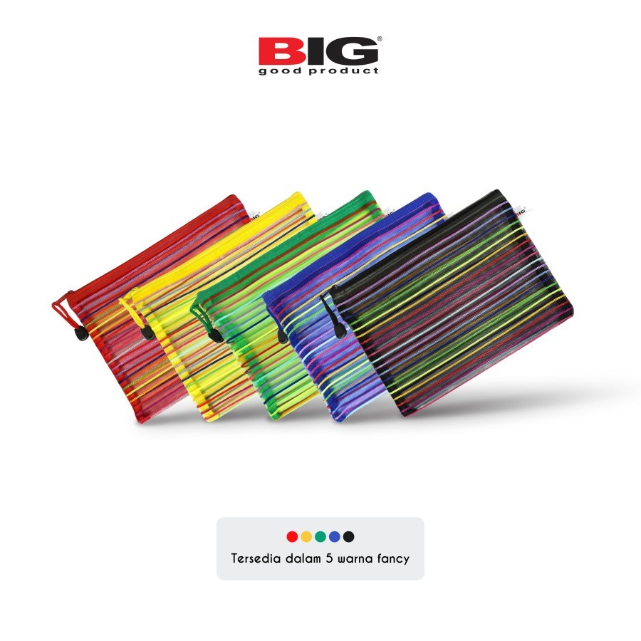

POCKET FILE RAINBOW Ukuran A5 BIG PO-9002 / Tempat Pensil Serbaguna Rainbow