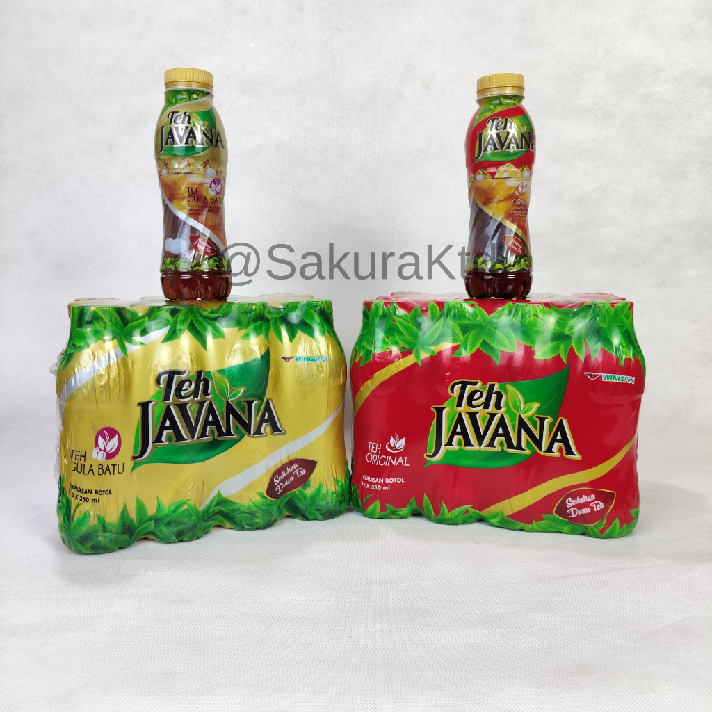 

Teh Javana 350ml isi 12 botol