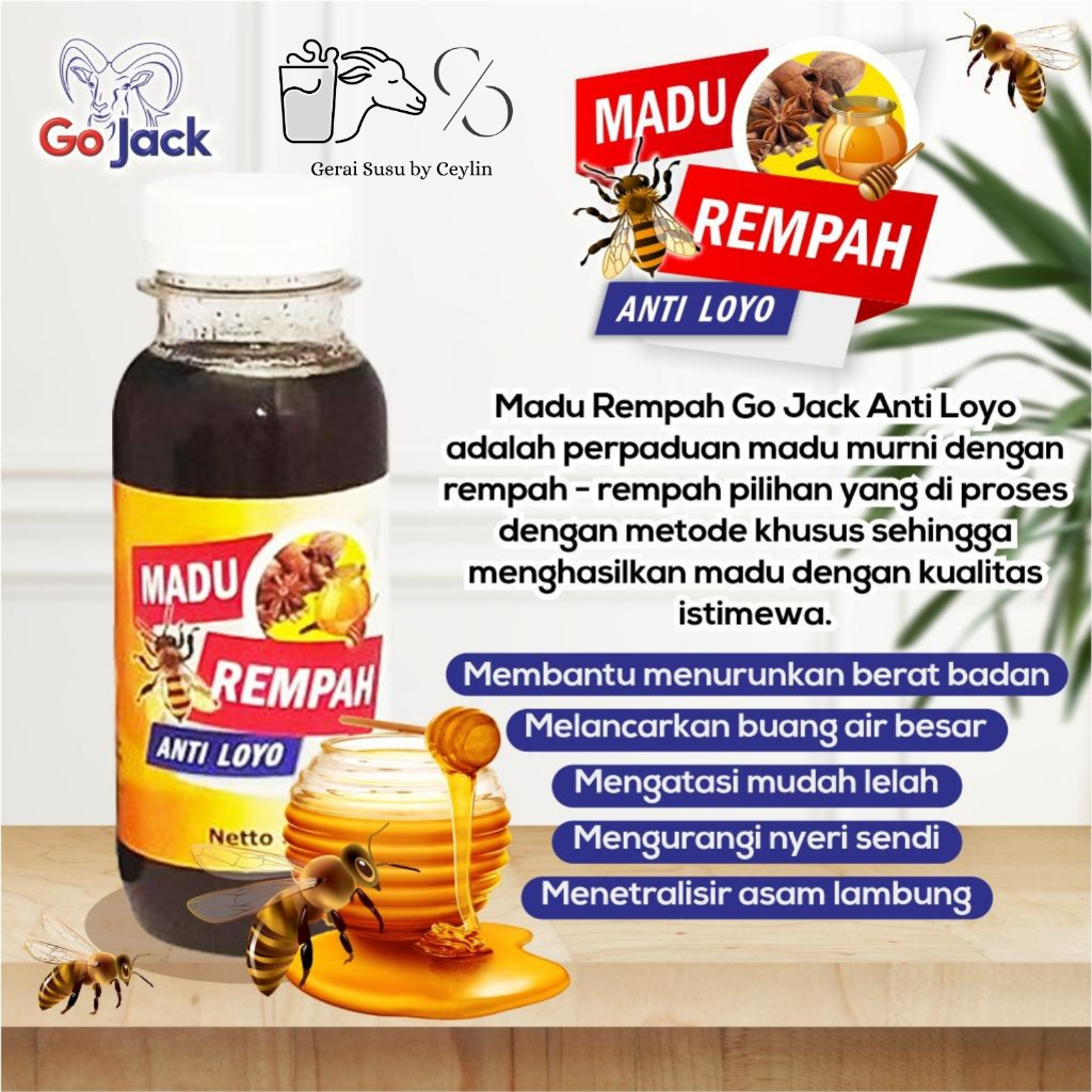 

Go Jack Madu Rempah Diet Anti Loyo dan Stamina Jreng