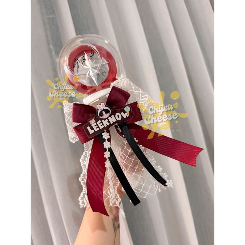 Name Tag Ribbon Straykidz Ver. papan nama pita ls deco SKZ Nachimbong Stay stray kidz
