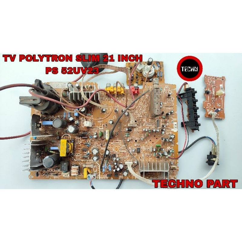 MESIN TV POLYTRON U SLIM 21 INCH SECOND