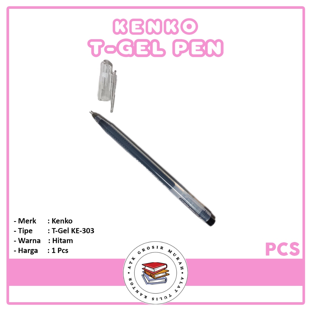 

KENKO - Triangular Jumbo Gel T-GEL KE-303 Hitam - Pcs