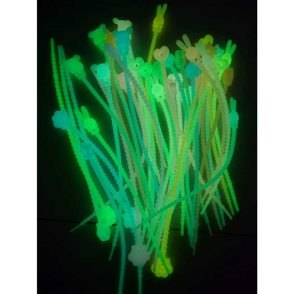 PENGAIT KABLE HANDSET SERBAGUNA SILICON - CABLE TIES KABEL GANTUNGAN BONEKA RANDOM