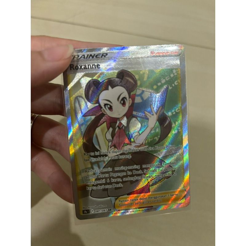 Pokemon Tcg - Roxanne SR / Indonesia version