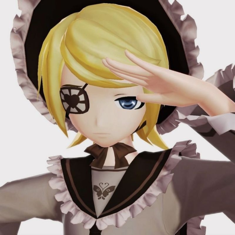 wts preloved second kagamine rin senbonzakura fullset costume wig