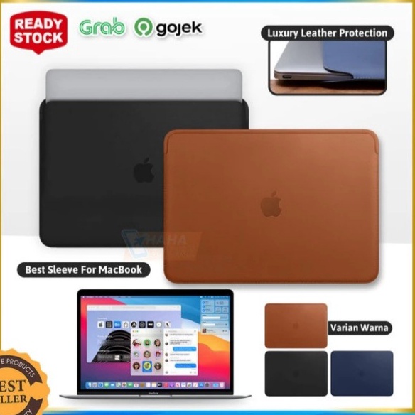 Terbaru CLUTCH SLEEVE LEATHER ORINAL MACBOOK AIR 136 INCH M3 224 TAS 13 INCI ORI