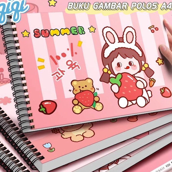 

PENAWARAN KHUSUS Buku gambar polos A4buku mewarnaibuku gambar mewarnaiA4 drawing book Buku gambar anak buku gambar a4 Qiqi Treasure