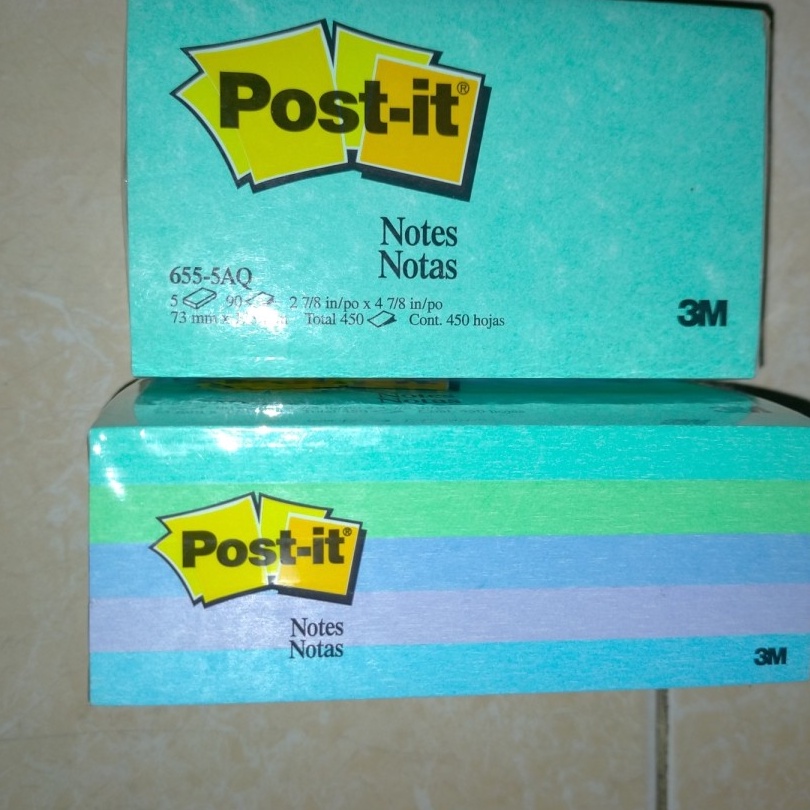 

UNGGUL POST IT 3M 655 WARNA PCS