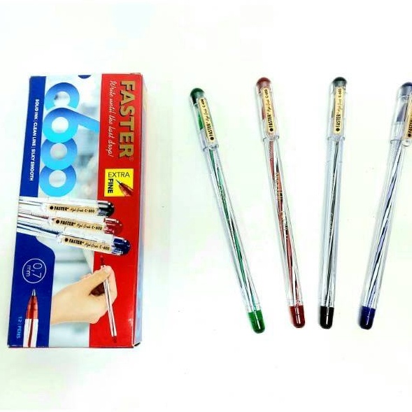 

SEGERA DAPATKAN Pulpen Faster C6 CX 66 Asli 1 Lusin
