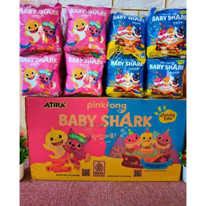 

Snack Chiki Fing pong Baby Shark Isi 10 Pcs