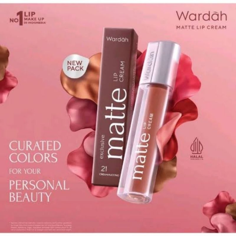 WARDAH MATTE LIP CREAM SPF 20 PA ++/ Lip Cream
