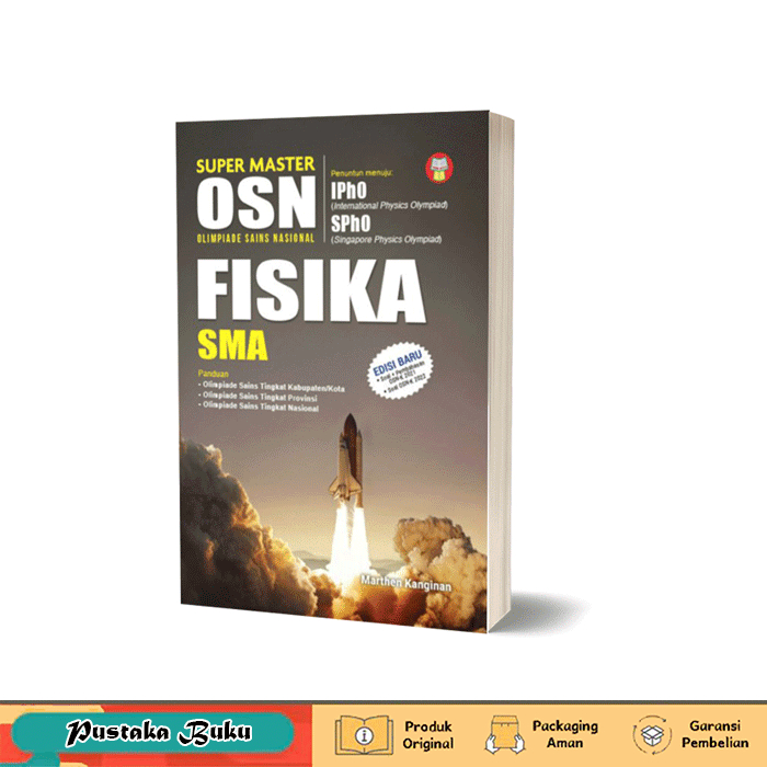 Buku Super Master OSN/KSN/Olimpiade Fisika SMA Seri Buku Olimpiade
