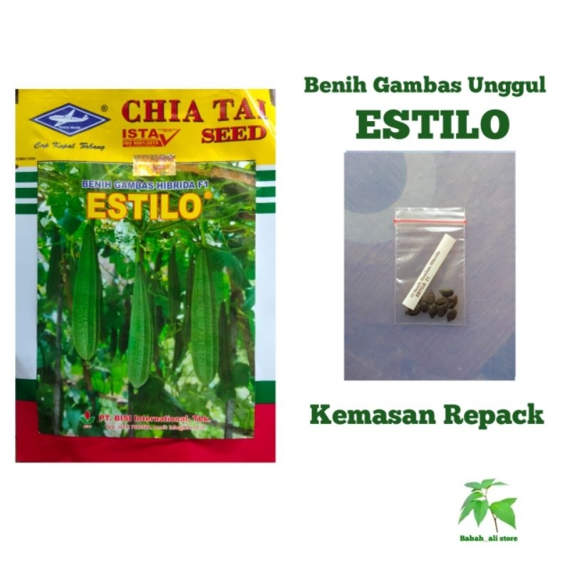 10 BENIH GAMBAS OYONG UNGGUL ESTILO ORIGINAL KEMASAN REPACK
