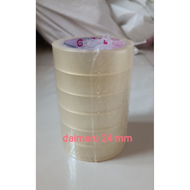 

selotip 24mm ( 1 inci) daimaru