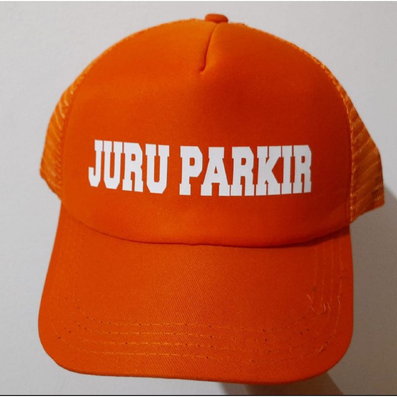 TOPI TRUCKER JURU PARKIR // TUKANG PARKIR