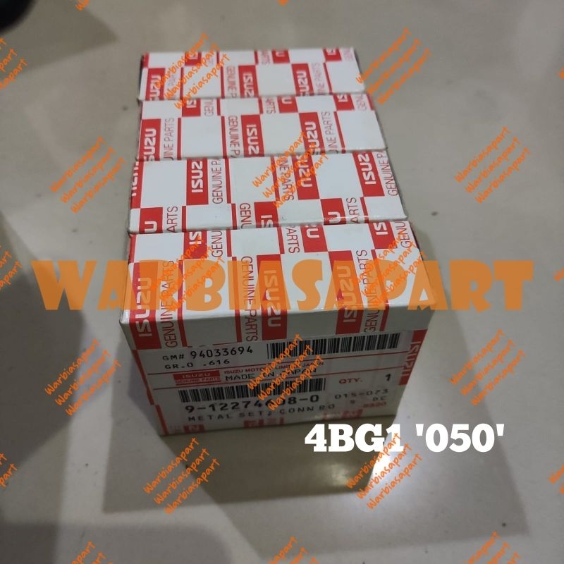 MAIN BEARING METAL DUDUK 050 ISUZU 4BD 4BD1 4BD1T 4BD1-T ORI SET ASLI