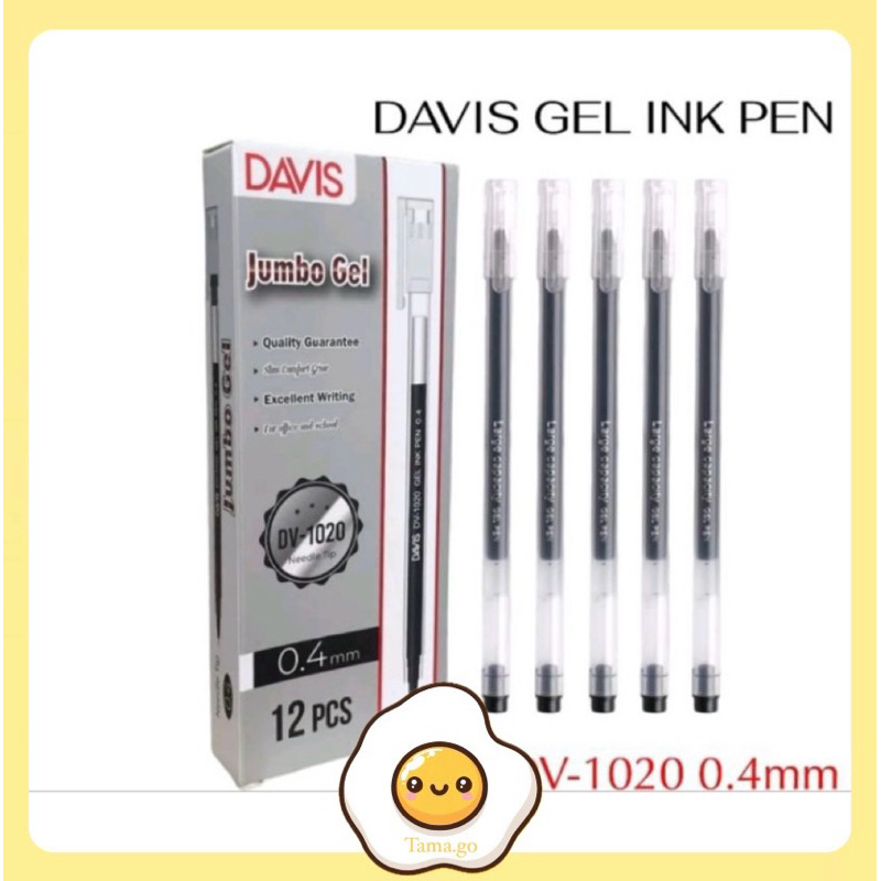 

Pulpen Davis 12 PCS / Pen Davis JUMBO Gel (Lusin)