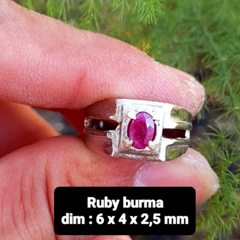 natural ruby burma