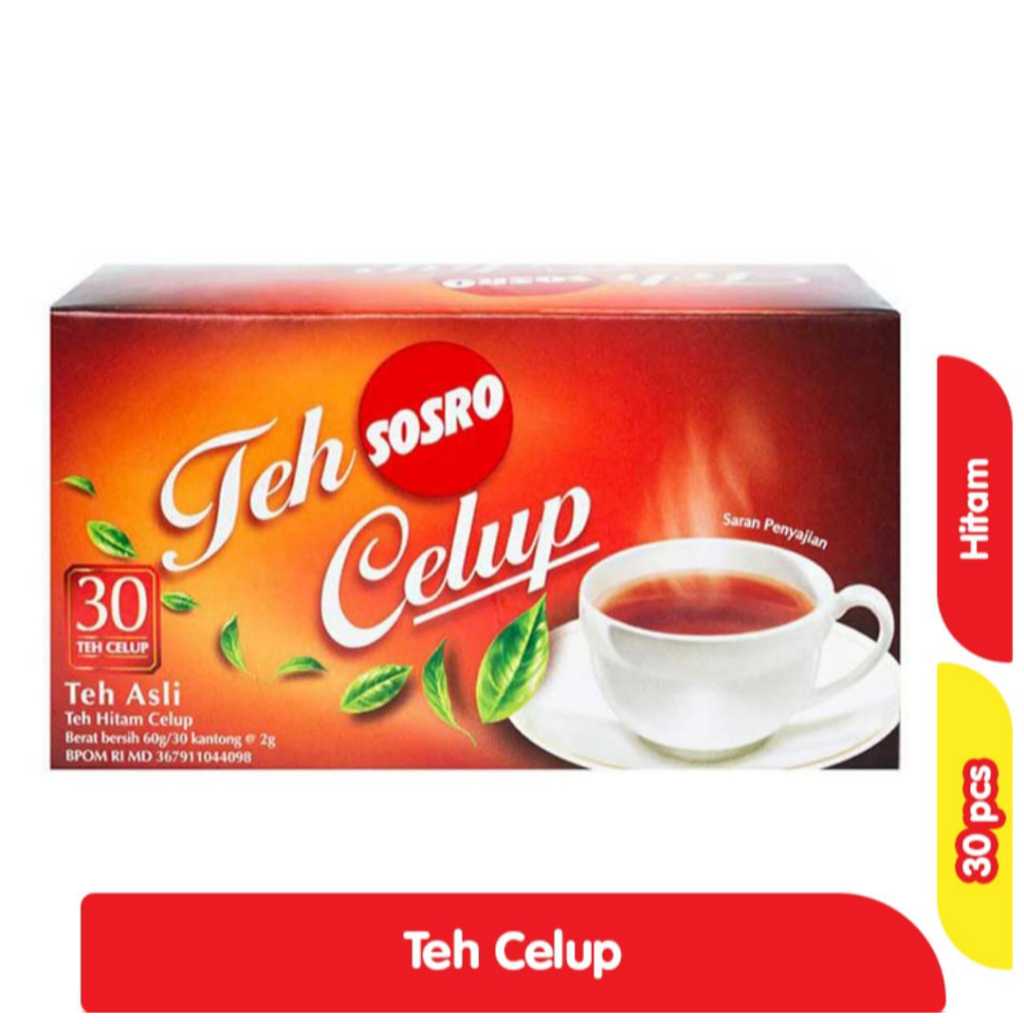 

Sosro Teh Celup Hitam Kemasan Kantung 2in1 ALL VARIANT