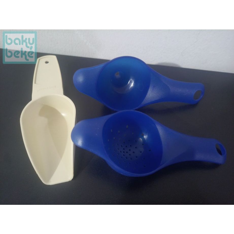 Scoop Strainer Funnel Set Tupperware