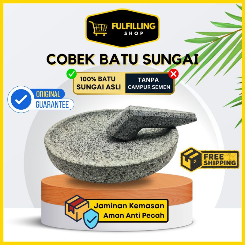 COBEK BATU SUNGAI BATU ASLI FREE ULEKAN