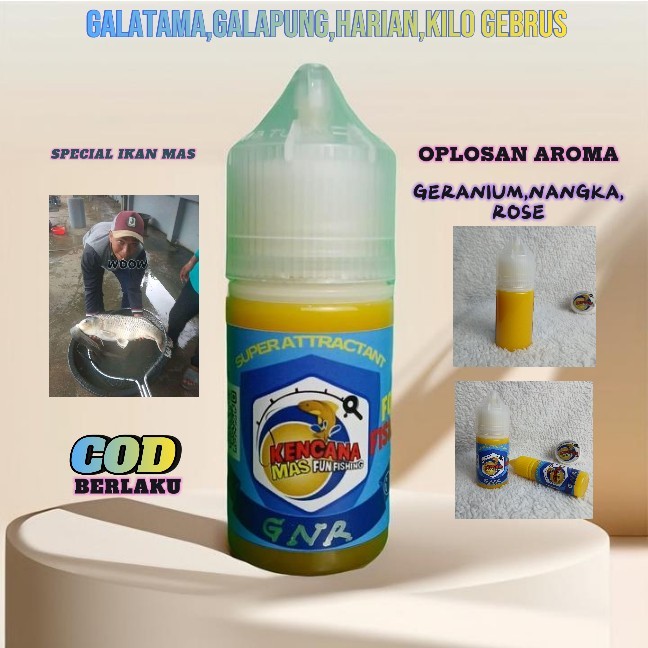 Esen oplosan geranium nangka rose/oplosan GNR/umpan ikan/target ikan mas rame dan babon/oplosan gaco