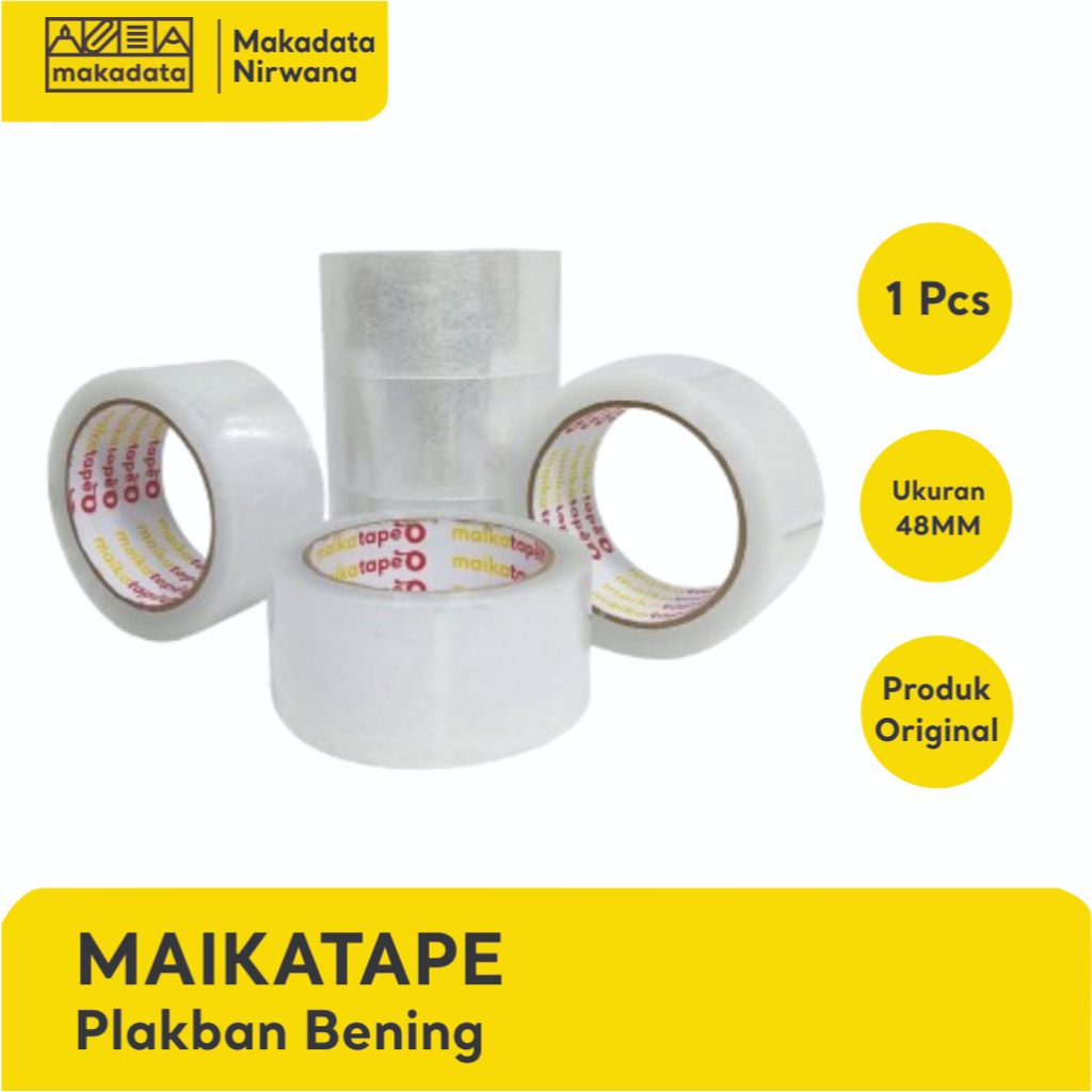 

MAIKATAPE OPP TAPE/PLAKBAN BENING 48MM (1PCS)